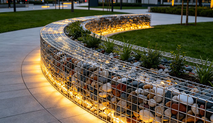 Garden Gabion Box
